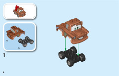 LEGO 10924 instructions page 4 – build guide