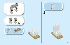 LEGO 10924 instructions page 9 – build guide