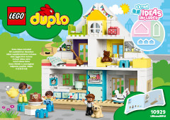 LEGO 10929 instructions page 1 – build guide