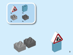 LEGO 10930 instructions page 3 – build guide