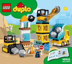 LEGO 10932 instructions page 1 – build guide