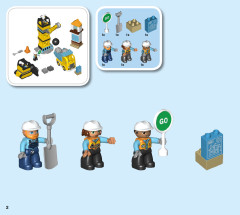 LEGO 10932 instructions page 2 – build guide