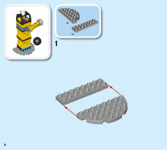 LEGO 10932 instructions page 8 – build guide