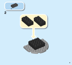 LEGO 10932 instructions page 9 – build guide
