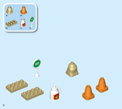 LEGO 10933 instructions page 4 – build guide