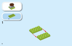 LEGO 10938 instructions page 8 – build guide