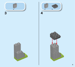 LEGO 10939 instructions page 5 – build guide