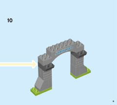 LEGO 10939 instructions page 9 – build guide