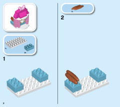 LEGO 10942 instructions page 2 – build guide