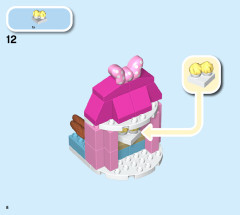 LEGO 10942 instructions page 8 – build guide