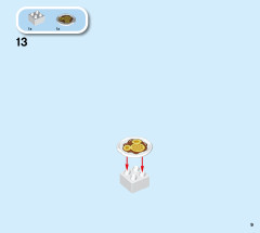 LEGO 10942 instructions page 9 – build guide