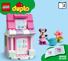 LEGO 10942 instructions page 1 – build guide