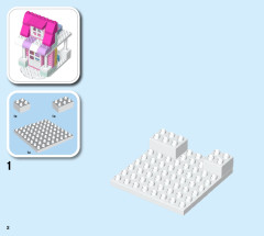 LEGO 10942 instructions page 2 – build guide