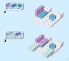 LEGO 10942 instructions page 3 – build guide