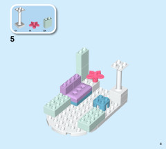 LEGO 10942 instructions page 5 – build guide