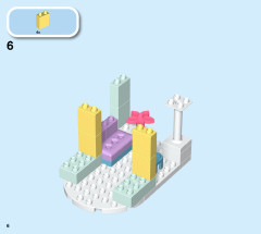 LEGO 10942 instructions page 6 – build guide