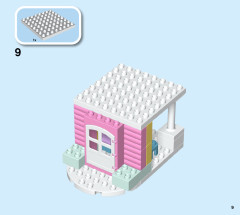 LEGO 10942 instructions page 9 – build guide