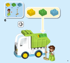 LEGO 10945 instructions page 9 – build guide