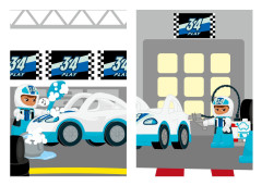 LEGO 10947 instructions page 4 – build guide