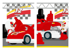 LEGO 10947 instructions page 8 – build guide