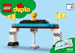 LEGO 10947 instructions page 1 – build guide