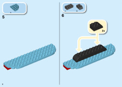 LEGO 10947 instructions page 8 – build guide