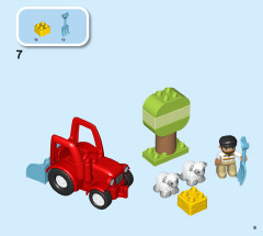 LEGO 10950 instructions page 9 – build guide