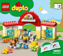 LEGO 10951 instructions page 1 – build guide