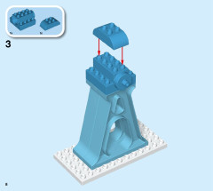 LEGO 10956 instructions page 8 – build guide