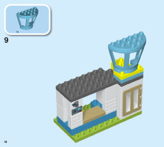 LEGO 10959 instructions page 18 – build guide