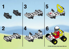 LEGO 1096 instructions page 2 – build guide