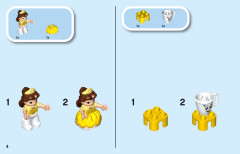 LEGO 10960 instructions page 4 – build guide