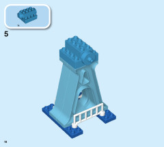 LEGO 10963 instructions page 18 – build guide