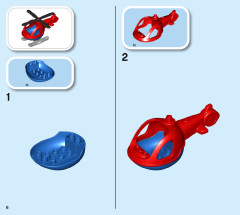 LEGO 10963 instructions page 6 – build guide