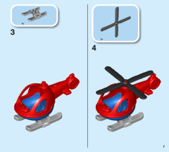LEGO 10963 instructions page 7 – build guide