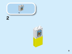 LEGO 10967 instructions page 9 – build guide