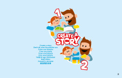 LEGO 10972 instructions page 3 – build guide