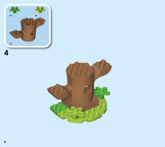 LEGO 10973 instructions page 8 – build guide