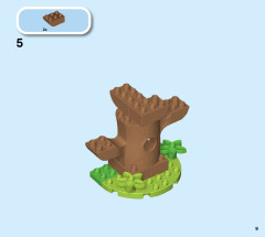 LEGO 10973 instructions page 9 – build guide