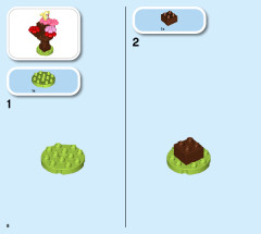 LEGO 10974 instructions page 8 – build guide