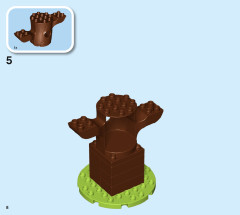 LEGO 10974 instructions page 8 – build guide