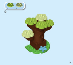 LEGO 10975 instructions page 69 – build guide