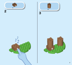 LEGO 10975 instructions page 7 – build guide