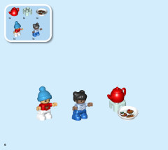 LEGO 10976 instructions page 6 – build guide