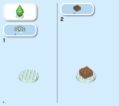 LEGO 10976 instructions page 8 – build guide