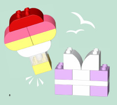 LEGO 10978 instructions page 8 – build guide