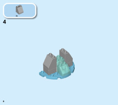 LEGO 10979 instructions page 8 – build guide