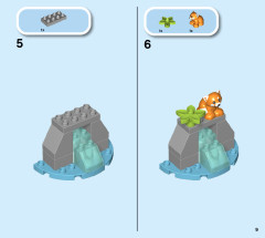 LEGO 10979 instructions page 9 – build guide