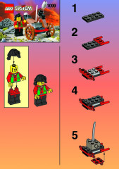 LEGO 1099 instructions page 1 – build guide