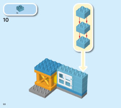 LEGO 10990 instructions page 22 – build guide